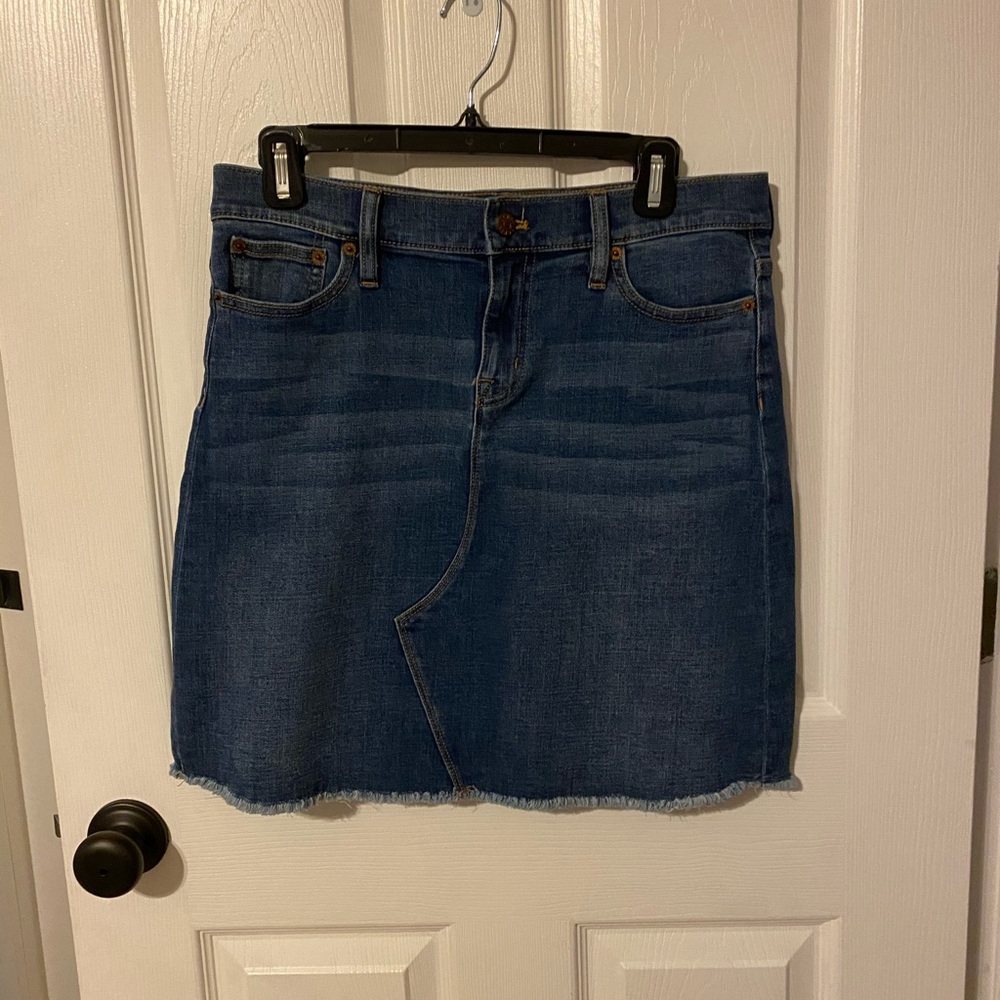 NWT - J.Crew Jean Skirt